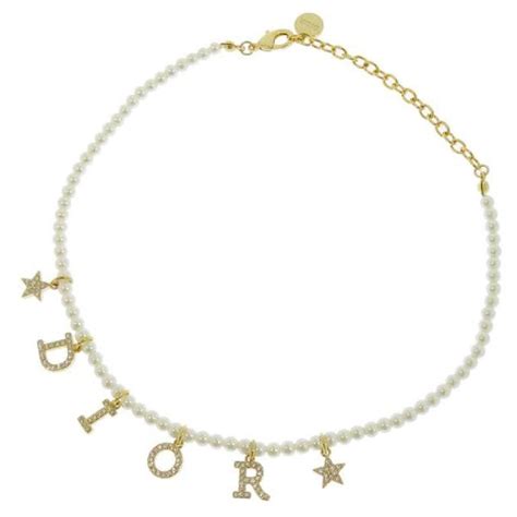 faux collier dior